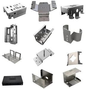 Usine OEM propose des pièces de tôlerie en acier inoxydable/aluminium personnalisées de haute précision, fabrication par peinture en poudre - Product Image 1