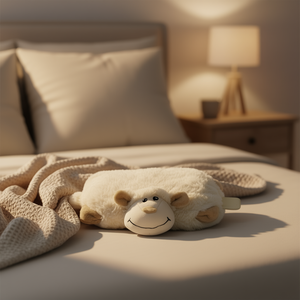 Warmies Multi <b>Heat</b> <b>Pad</b> Sheep Plush Soft Comfortable <b>Reusable</b> Heating <b>Pad</b> For Pain Relief And Relaxation - Product Image 3