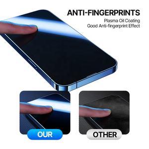 Kit de Instalación de Protector de Pantalla de Vidrio Templado con Marco para <span class=keywords><strong>iPhone</strong></span> 14 Pro, Fácil de Instalar, con Posicionamiento de Teléfono - Product Image 6