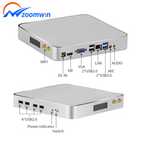 Mini PC Openciaw Ai I3 3110M I5 2520M 8*USB Gigabit LAN Win10/11 Pro Linux pour entreprise, bureau, domicile, ordinateur de bureau portable