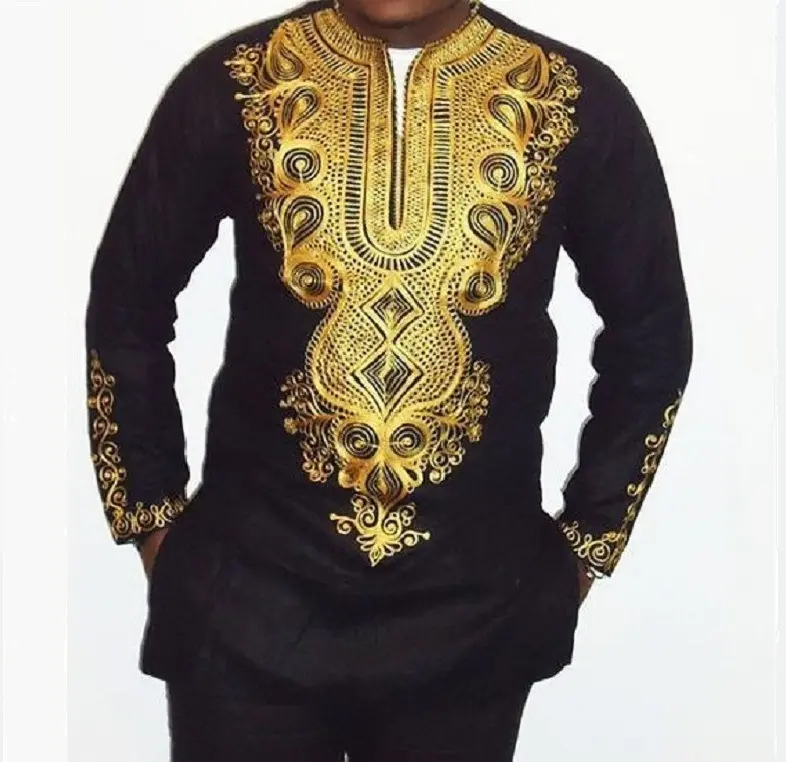 Latest Design Imprimer Africain Garcns Chemises Hommes 2022 Dashiki African Evening Gown