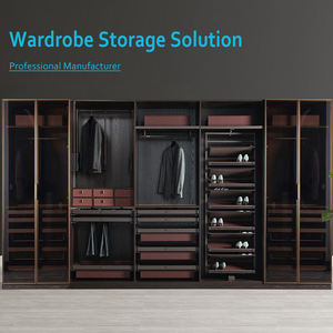 Topcent Multifunctional Stainless Steel <strong>Wall</strong> Mounted Eco-Friendly Pull-Out Wardrobe Accessories Display <strong>Clothes</strong> Rack Hooks <strong>Rails</strong> - Product Image 4