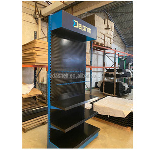 Có Thể Gập Lại Pegboard Công Cụ Đứng Gondola Hiển Thị Giá Để Bán - Product Image 3