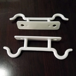<b>Plastic</b> Urine Bag <b>Hook</b> White ABS Hospital Use Patient Bed Drainage <b>Hook</b> - Product Image 2