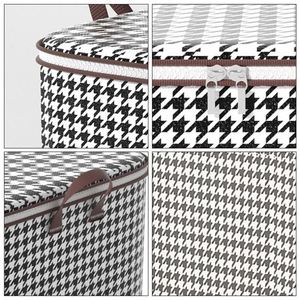 Custom <b>Clothes</b> Storage <b>Box</b> Large Capacity 180L Women Foldable Non Woven Fabric Organizer Bag for Clothing - Product Image 5