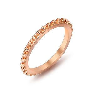Classic Fashionable Pinky <b>Ring</b> <b>Titanium</b> Steel Unisex Ball Shape Gift Jewelry SA760 - Product Image 2