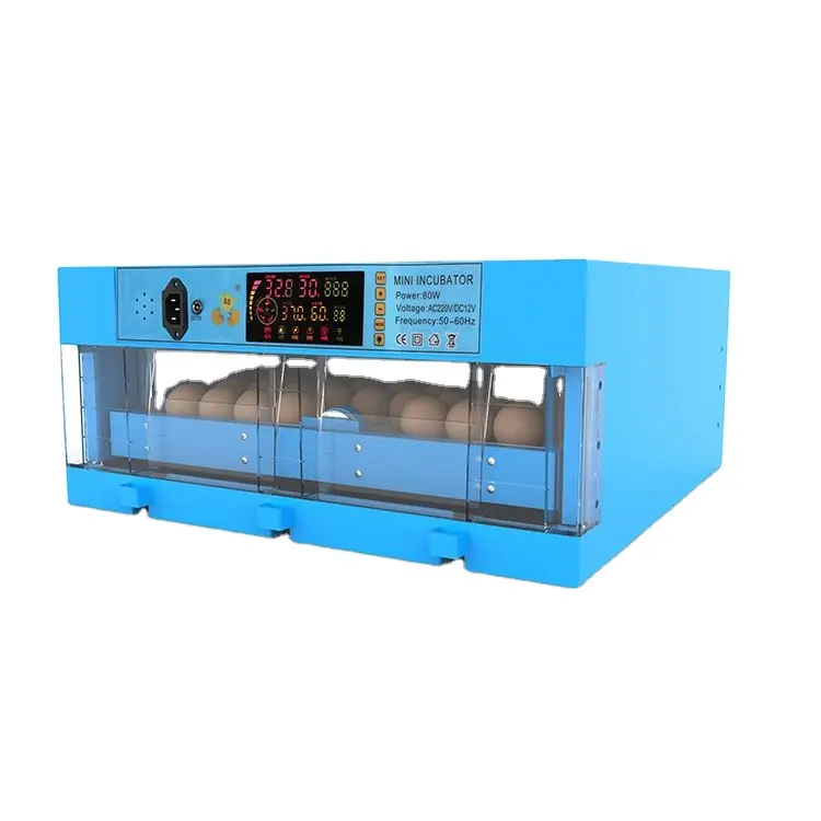Machine de ferme de volaille automatique pouces, incubateur professionnel pour œufs, 1 couche, capacité de 64 unités