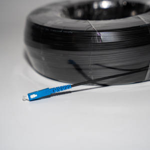 Modo único al aire libre 1 2 Core 3 FRP <span class=keywords><strong>Precon</strong></span> 50M 100M 200M FTTH Drop Optic Cord SC Terminado Fibra Óptica Cable Comunicación - Product Image 6