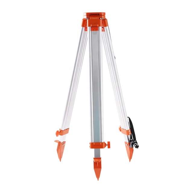 Professional Telescoping and Rotatable Laser Level Stand Tripod With Horseshoe