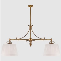 Lustre suspendu rond de style nordique classique pour décoration intérieure