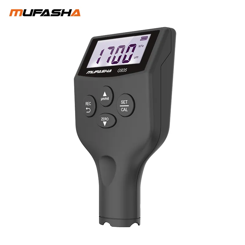 MUFASHA car paint galvanizing coating thickness gauge dry film digital tester device meter easy operation G935