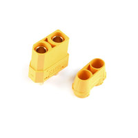 Paire de connecteurs XT90-F XT90-M (mâle/femelle), prise et douille haute puissance 40A-90A pour la connexion de la batterie, de l'ESC et du moteur dans les modèles RC
