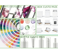 Lot de gloss à lèvres mat effet brume, haute qualité, personnalisable, waterproof, multicolore, coffret cadeau pour femme