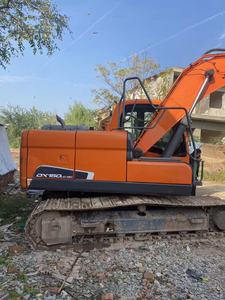 Excavadora Usada Doosan DX150LC-9c, Excavadora Hidráulica de Cadenas con Cucharón, Color Naranja, Equipo de Construcción - Product Image 2