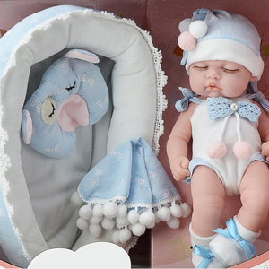 Juguetes para Niñas, <span class=keywords><strong>Mini</strong></span> Bebé <span class=keywords><strong>Reborn</strong></span> <span class=keywords><strong>de</strong></span> <span class=keywords><strong>Silicona</strong></span> Suave, Realista, <span class=keywords><strong>de</strong></span> 10 Pulgadas - Product Image 2