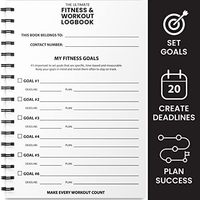 Carnet de fitness et journal d'entraînement A5 personnalisé avec logo, planificateur de salle de sport non daté à spirale avec papier épais 120 g/m² OEM/ODM