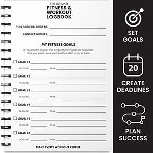 Carnet de suivi d'entraînement de gym ultime A5 en spirale OEM/ODM Fitness Partner, 6x8 pouces, 100 feuilles avec couvertures en plastique pour le suivi des exercices - Product Image 4