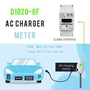Reallin D1020-GF 100A doğrudan yük orta enerji ölçer 1P2W çift yönlü sıfırlanabilir Din ray elektrik sayacı sınıf B - Product Image 1