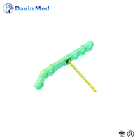Instruments chirurgicaux vétérinaires pour la bouche, ensemble de vis et plaques maxillo-faciales pour la réparation de fractures de la mâchoire animale
