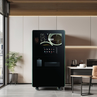 Distributeur automatique autonettoyant pour le système de paiement des pièces de monnaie de café frais de jus de thé au lait pour les fêtes