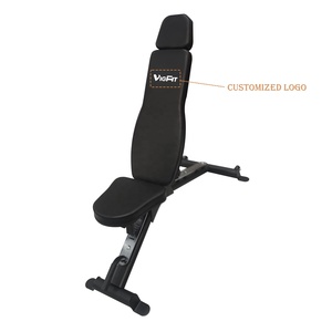 Banco de <span class=keywords><strong>Ejercicios</strong></span> Multifuncional VIGFIT Comercial, Plegable, de Acero y Material PU, con Peso Ajustable, para <span class=keywords><strong>Ejercicios</strong></span> de Sentado, Plano, Inclinado y Declinado - Product Image 3