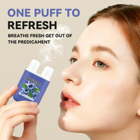 Inhalateur Nasal Multi-Saveurs – Bâtonnet Rafraîchissant et Énergisant pour Soulager la Fatigue – Boost d'Énergie Portable – Arôme Nasal