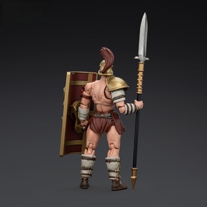 Figura de Acción de Soldado Romano de <span class=keywords><strong>la</strong></span> República Romana Antigua, Guerrero con Lanza, Escala 1:18, Articulada - Product Image 3