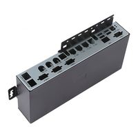2U 12 Bays Hotswap R2268 Serveur Rack Refroidissement par eau Châssis à double alimentation Rail Vertical Psu Case Tower 66 Short Depth System 4U