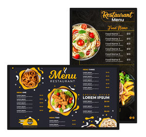 VETO LCD con Cornice Sottile per Interni, Menu Digitale da Parete per Caffè e Ristoranti, Lettore Multimediale 43 49 55 Pollici con Touch a 10 Punti - Product Image 1