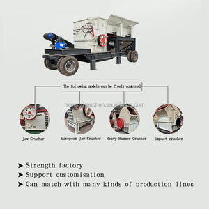 Broyeur mobile de roche monté par camion avec 1-10 tonnes par capacité de traitement d'heure Broyeur de roche mobile Offre Spéciale - Product Image 2
