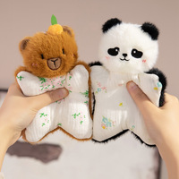 Peluche Douce en Forme d'Animal Mignon : Lapin, Panda, Koala, Ours – Jouet Confort pour Bébé 15cm