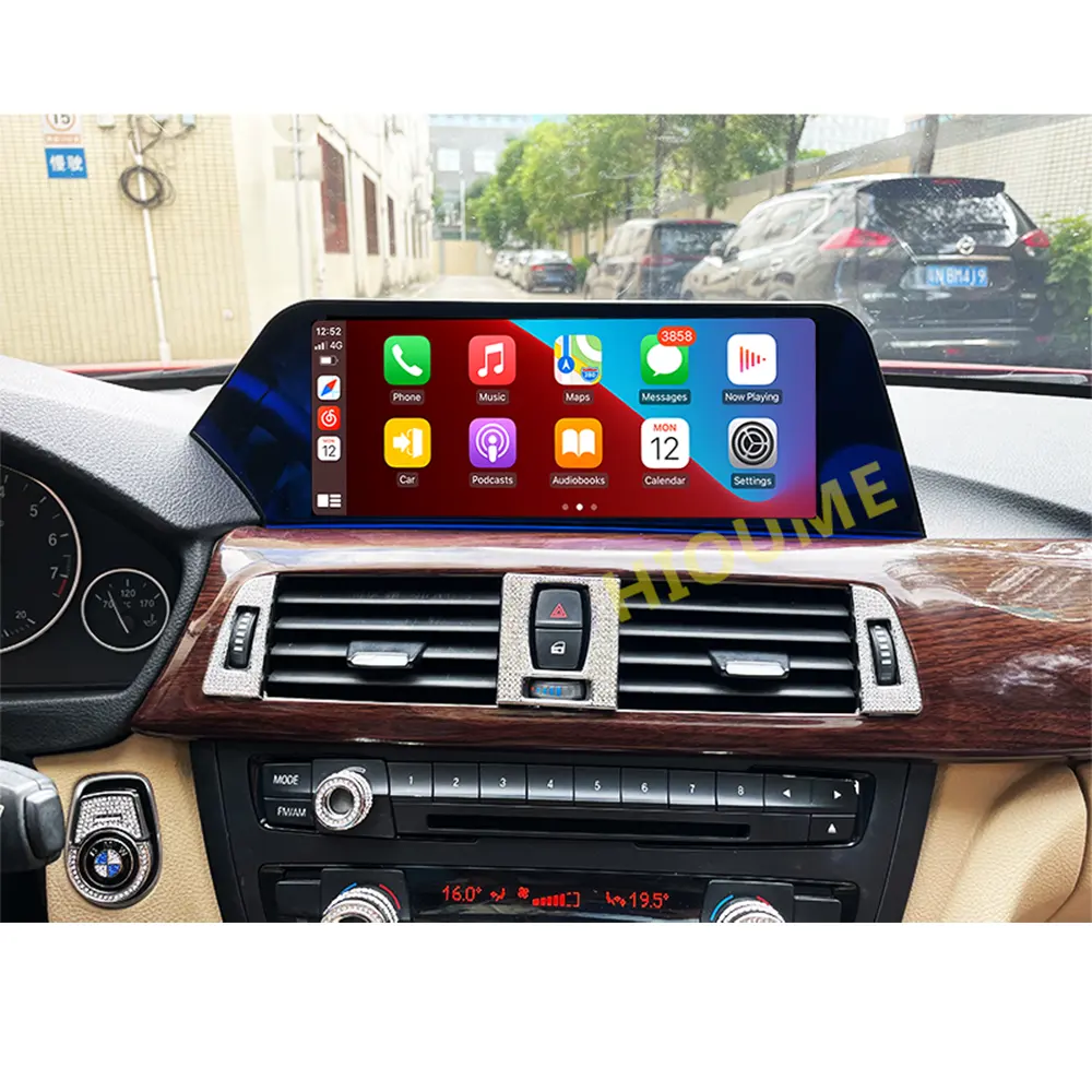 Máy Phát Thanh Đa Phương Tiện Âm Thanh Nổi Trên Xe Hơi Android 12 Snapdragon Phong Cách Mới GPS Tự Động Cho BMW F30 F31 F34 F32 F33 F36 2013-2019