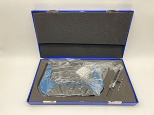 Hoogprecisie industriële buitenmicrometer met aangepast logo, 4-5 inch mes, voor het meten van smalle groeven - Product Image 6