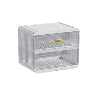 Porte-gobelet stérilisé Ménage anti-poussière porte-gobelet cuisine pliable table porte-gobelet à thé boîte de <span class=keywords><strong>rangement</strong></span> armoire - Product Image 4