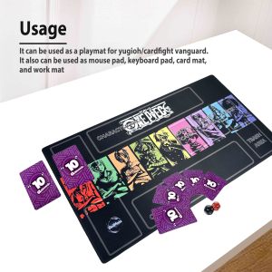 Alfombrilla de Juego Personalizada de Goma con Calefacción, Alfombrilla para Teclado y Ratón Estándar con Costuras, Diseño de Anime para Juegos - Product Image 2