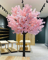 Arbre artificiel Offre Spéciale de fleurs de cerisier 2 m pièce maîtresse d'arbre de fleurs de cerisier mariage pour la décoration intérieure