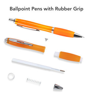빠른 배송 맞춤형 판촉 플라스틱 볼펜 선물용 로고 광고 재활용 볼펜 - Product Image 3