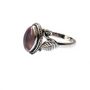 Rose Quartz New Trendy Design Solid Sterling <b>Silver</b> <b>925</b> Handmade Women Jewelry Healing Stone Fashion <b>Ring</b> for Women - Product Image 4