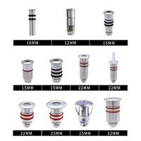 Lumière LED encastrée en acier inoxydable classée IP68, en aluminium, pour extérieur, basse tension, pour parcs