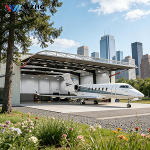 Hangar de Aviación con Estructura de Acero Ligero, Personalizado para la Industria Aeronáutica - Product Image 1