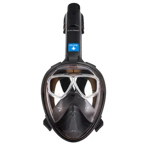 Masque complet de plongée sous-marine, antibrouillard et Anti-fuite, avec support pour appareil photo, équipement de jeu direct d'usine