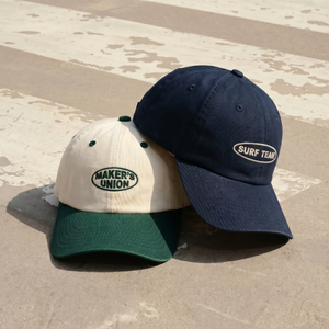 OEM Custom 6 Panel Embroidery Logo Green Baseball <b>Caps</b> Washed Cotton Unstructured Dad <b>Hats</b> - Product Image 1