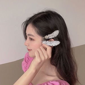 Pinzas para el pelo de perlas hinestone, accesorio para el cabello etal - Product Image 3