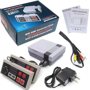 Console di Gioco Retrò 8bit Mini Game Edizione Anniversario, 620 Giochi Classici, Uscita AV TV, Console per Nintend <span class=keywords><strong>N</strong></span> E <span class=keywords><strong>S</strong></span> - Product Image 1