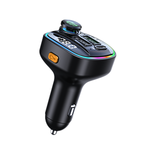 Émetteur FM C22 Mains Libres Radio de Voiture Modulateur Lecteur MP3 avec <span class=keywords><strong>Adaptateur</strong></span> de Charge Rapide <span class=keywords><strong>USB</strong></span> 22,5W pour Voiture - Product Image 5