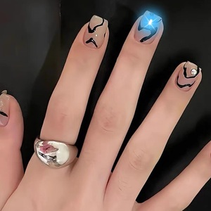 Kiểm soát truy cập thẻ NFC Tag di động Nail Art DIY Flash Nail tag Led Chip Trần Thông Minh Sáng Nail Art Sticker - Product Image 2
