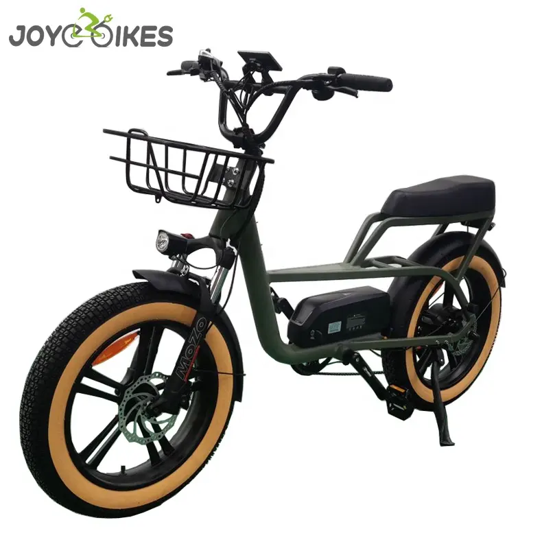 Joyebikes دراجة ذات 7 سرعات وتصميم جديد عجلات عريضة 48V15A 48V500W محرك بافانج إطارات عريضة دراجة كهربائية دواسة دراجة كهربائية