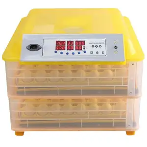 96 capacity 112 eggs fully automatic chicken eggs incubator for poultry farm