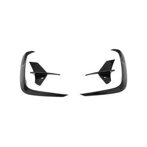 Parachoques trasero de fibra de carbono para coche, Canards laterales para <span class=keywords><strong>BMW</strong></span> Serie 8, <span class=keywords><strong>M850i</strong></span>, x-drive, m-sport, 2D, 2018-2022, G14 G15, 4 Uds. - Product Image 3