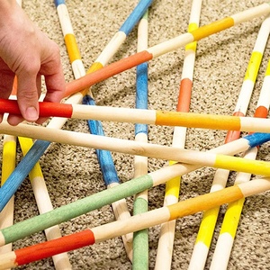 Jeux d'extérieur Jumbo Wooden <span class=keywords><strong>Mikado</strong></span> Pick up Sticks Game - Product Image 4